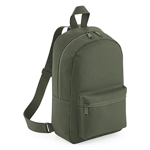 BagBase BG153 Mini Essential Fashion Backpack - Olive Green