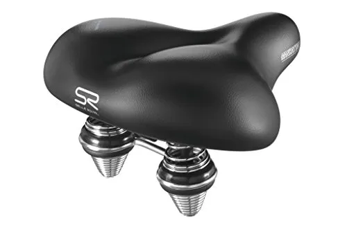 Selle Royal Manhattan Sattel, schwarz - Fahrradsattel mit Foam Matrix für erhöhte Elastizität und Atmungsfähigkeit, ideal für komfortables Fahren und lange Touren.