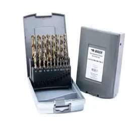 BAER Spiralbohrer-Satz Extrem, 19-teilig, 1-10 mm von BaerCoil