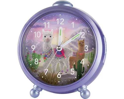 Atrium A932-8 Wecker Livi & Pedro Alpaka Mädchen Alarm mehrfarbig