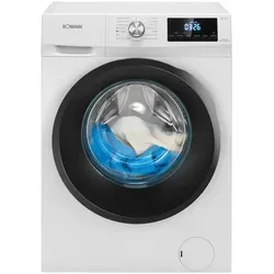 Bomann® Waschtrockner WAT 7186 | 2in1 Waschen & Trocknen - Waschtrockner mit 8 kg Waschen und 5 kg Trocknen, energieeffizienter Invertermotor für leisen Betrieb und extra Dampffunktion zur Bügelerleichterung.