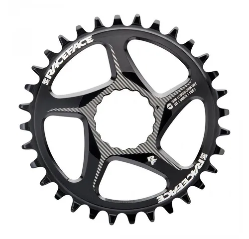 Race Face Era Cinch Direct Mount Kettenblatt 32 Z., Shimano 12 - Hochwertiges Kettenblatt für Fahrradschaltungen, kompatibel mit Shimano 12-Gang-Systemen, sorgt für präzise Schaltvorgänge und effiziente Kraftübertragung.