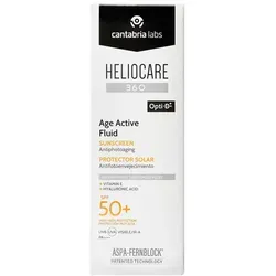 Heliocare 360 Age Active Fluid SPF 50 - 50 ml - Hochwirksame Sonnencreme mit Lichtschutzfaktor 50, ideal für die tägliche Pflege. Schützt die Haut und sorgt für ein geschmeidiges Hautgefühl.