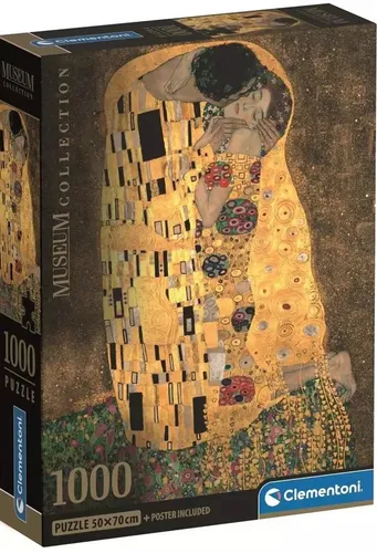 Puzzle 1000 elementów. Muzeum pocałunków Clementoni 8005125397907