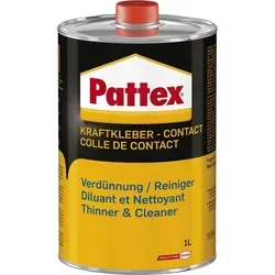 Pattex 1419295 Verdünner 1L - Farbverdünner & Lösungsmittel, ideal zum Reinigen und Verdünnen von Kontaktklebern, sorgt für optimale Verarbeitung und starke Haftung.