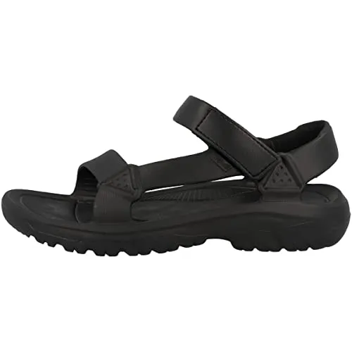Teva Herren M Hurricane Drift Sandale – Leichte Komfortsandale in Schwarz, 42 EU - Wanderschuhe: Vollständig spritzgegossene EVA-Sandale, super leicht und bequem, ideal für Stadt und Wasseraktivitäten. Veganes Design mit optimaler Passform durch Klettverschluss.