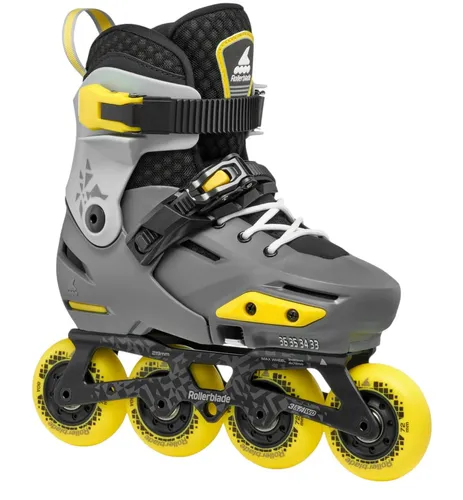 Rollerblade Inline Skates Apex für Kinder, grau/gelb von Rollerblade