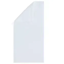 Vossen Gästetuch Calypso Feeling 30x50 cm Baumwolle Weiß in weiß von Vossen