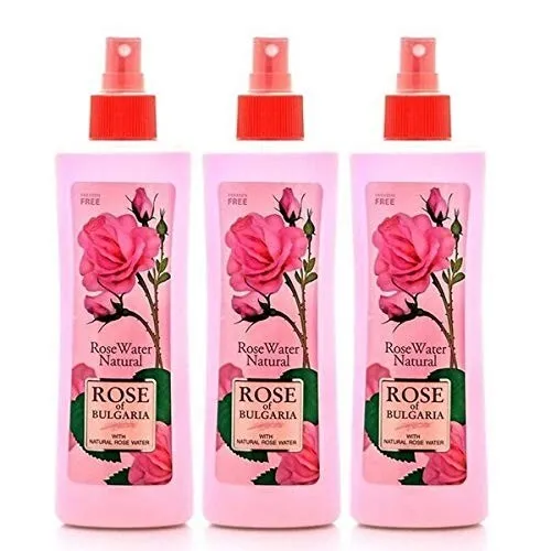 Biofresh - Natürliches Rosenwasser 3 x 230 ml Rose of Bulgaria