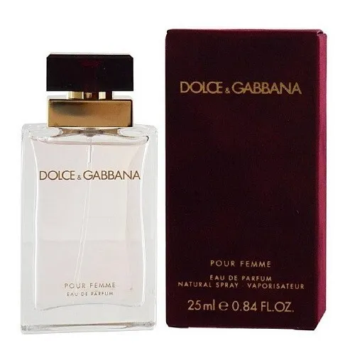 Dolce&Gabbana Pour Femme Eau de Parfum 25 ml - Damenparfüm mit langanhaltendem Duft, ideal für jeden Anlass. Erleben Sie die verführerische Essenz von Dolce&Gabbana!