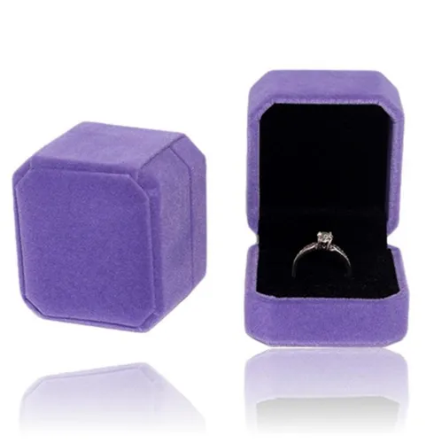 BAYLI Schmucketui Ringetui für Verlobungsringe/Ringbox für Ringe Ringschachtel für Verlo