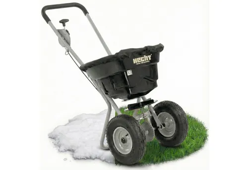 Hecht Streuwagen 229 mit Trichtersieb und Schutzabdeckung, 29,00 l Füllmenge, 3 m Streubreite, bis 36 kg Streugut, Universal