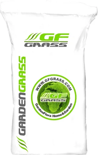 GF Rasensamen Garden Grass, 5 kg - Dürre-resistenter Zierrasen - Die 5 kg Saatmischung Garden Grass sorgt für einen dichten und ästhetischen Rasen, der auch bei Trockenheit beständig bleibt. Ideal für sonnige Flächen und pflegeleicht. Genießen Sie einen schönen Rasen ohne großen Aufwand.