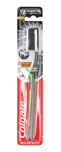 Koopman Zahnbürste Colgate Zahnbürste DoubleAction Medium Reiniger Hand Mundhygiene