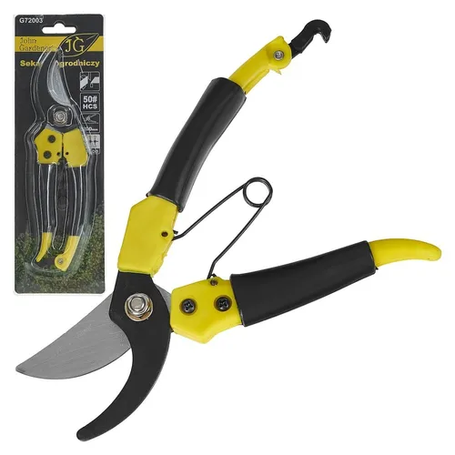 Gartenschere Rosenschere Amboss Schere 200 mm Teflon Klinge Bypass Astschere