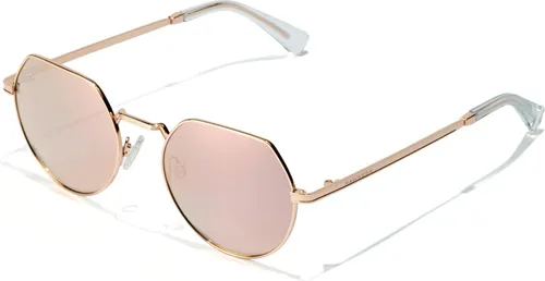 Hawkers AURA polarized Sonnenbrille in Rose Gold - Sportbrille mit polarisierten Gläsern für optimalen UV-Schutz und klaren Sicht, ideal für aktive Freizeitgestaltungen.