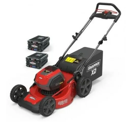 Rasenmäher SNAPPER Zum Schieben Schneiden 46cm Mit 2 Batterien 2Ah und Ladegerät