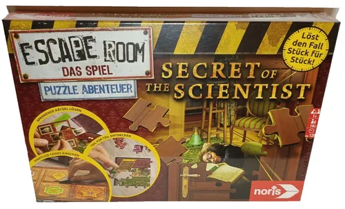 Escape Room - Das Spiel | Secret of the Scientist (Puzzle Abenteuer) Noris