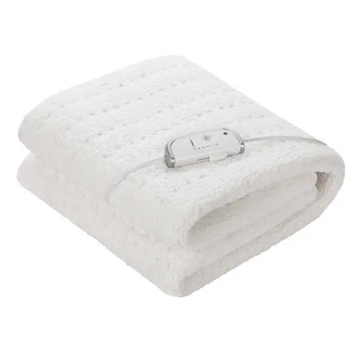 medisana HU 672 Wärmeunterbett - super-flauschig, 150 x 80 cm, 4 Temperaturstufen, mit Abschaltautomatik und Überhitzungsschutz für erholsamen Schlaf
