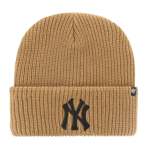 Brand Beanie Wintermütze - UPPER New York Yankees camel 47