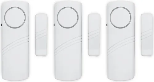 bis 36 Stück Türalarm Fensteralarm Alarmanlage Sirene Alarm Einbruchschutz passend für Fenster Tür 3 Stück 1