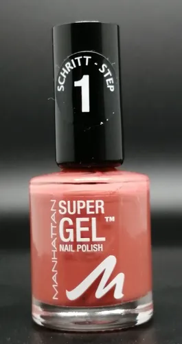 Manhattan: Super Gel Nail Polish - Nagellack - 500 Very Berry 90S - 12 ml