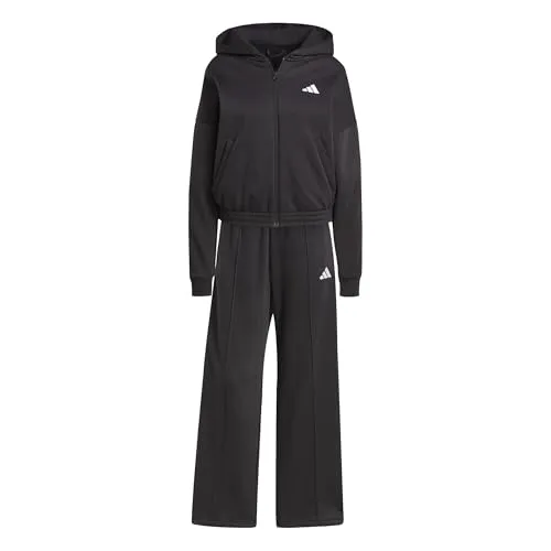 adidas Sportswear Trainingsanzug W ENERGIZE TS (2-tlg) schwarz S - Trainingsbekleidung in sportlichem Design, aus 70% Baumwolle und 30% Polyester, bietet hohen Tragekomfort und ist ideal für aktives Training.