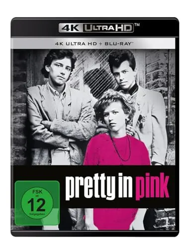 Pretty in Pink - 4K Ultra HD + Blu-ray - Filme in brillanter 4K Ultra HD Qualität, FSK ab 12 freigegeben, ideal für Filmfans und Sammler, veröffentlicht am 13.02.2025.