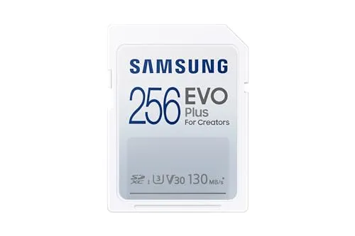 SAMSUNG 256GB SDXC EVO Plus 130MB/s (2021) U3 V30 von Samsung