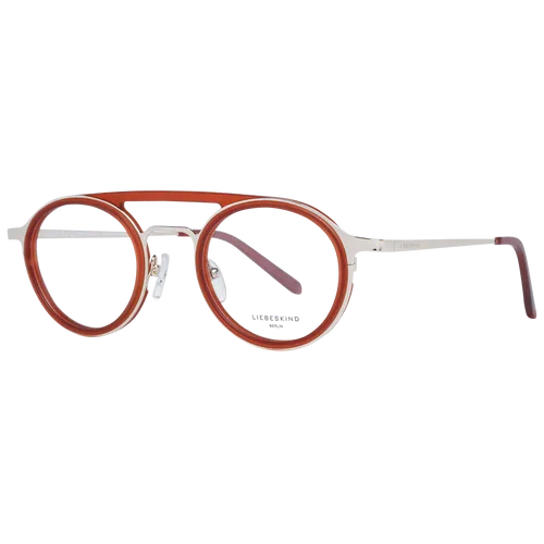 Liebeskind Brille 11042-00310 Unisex Burgunder - Brillenfassungen in trendigem Burgunder, ideal für stilbewusste Erwachsene. Runde Form und hochwertige Materialien sorgen für Komfort und Langlebigkeit.