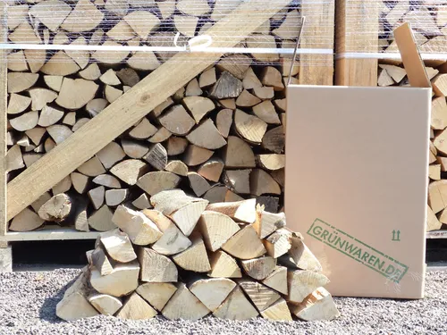 Premium Buche Kaminholz 180 kg von JH Grünwaren