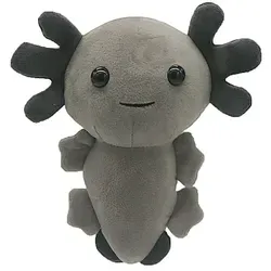 Noxxiez Axolotl Kuscheltier Plüsch (20 cm) – Ihr neuer knuddeliger Begleiter Grau