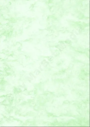 Marmorpapier, DIN A4, 170g/m², 50 Blatt, grün