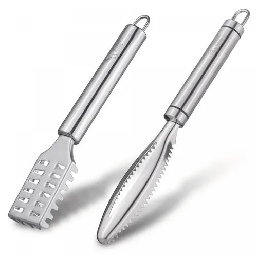 Produktbild Fischschupper Set 2STK Rostfrei Fischschuppenschaber Fischschaber Zite Fishing