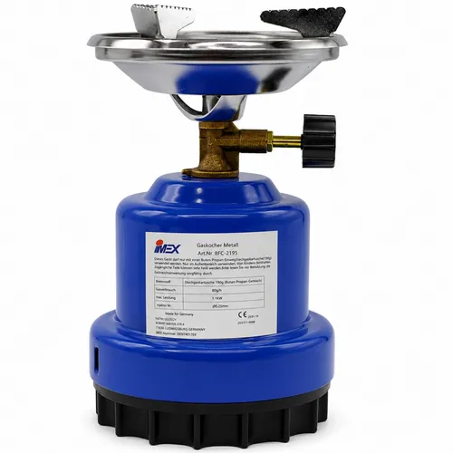 IMEX BFC-2195 Gaskocher 1,1 kW – ultraleicht für Camping