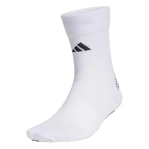 adidas Unisex Fußball GRIP Gedruckte Crew Performance Socken - Knöchellange Socken mit innovativer Umbrella-Socks-Konstruktion für optimalen Halt. Hergestellt aus 63 % recyceltem Polyester für nachhaltigen Komfort.