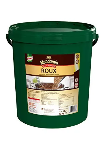 Mondamin Roux klassische Mehlschwitze dunkel (Granulat für sofortige Bindung, ohne Klumpen) 1er Pack (1 x 10 kg)
