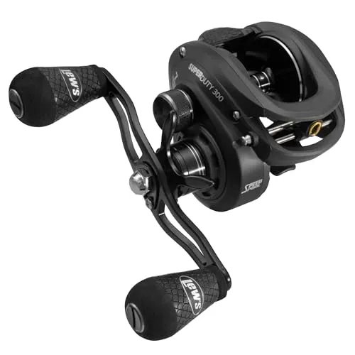 Lew's SuperDuty 300 Speed Spule 7.1:1 - Spinning-Rollen mit einer Übersetzung von 7,1:1 für schnelles Einholen, ideal für Angler, die Effizienz und Leistung schätzen.
