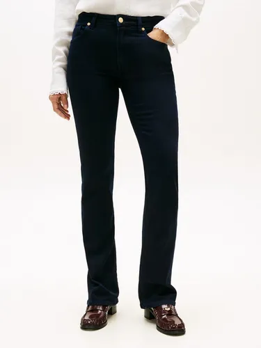 Tommy Hilfiger Bootcut-Jeans DNM BOOTCUT RW blau 27 - Stylische Bootcut-Jeans in blauer Waschung, perfekt für lässige Outfits. Aus elastischem Denim für optimalen Tragekomfort und eine tolle Passform.