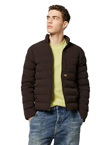 G-STAR Foundation Liner Jacke - Stylische Liner Jacke mit Stehkragen, praktischen Taschen und elastischen Ärmelbündchen. Ideal für vielseitige Looks und angenehmen Tragekomfort.