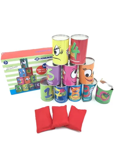 Dosenwurfspiel bunt bedruckt farbig sortiert SCHILDKRÖT 970319 -defekt