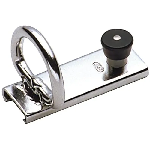 Schlitten für Schiene 20 x 3 mm - Bügel