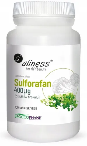 Aliness SULFORAFAN 400 mcg 100 Tabletten VEGE Brokkolisprossen