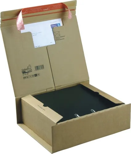 COLOMPAC Versandkarton Versandkarton 460x310x160mm selbstklebend braun