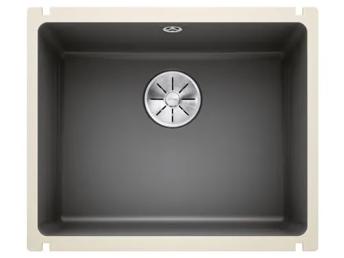 BLANCO SUBLINE 500-U Unterbauspüle aus Keramik PuraPlus® - Sanitäranlagen & Zubehör – Elegante Unterbauspüle aus pflegeleichter Keramik mit maximaler Beckengröße und integriertem Ablaufsystem InFino® für höchsten Komfort.