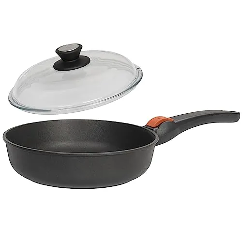 SKK große 2-tlg. Aluguss Schmorpfanne Ø 28 cm Induktion