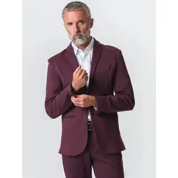 Performance Blazer Herren Burgundy (Größe 54) – Stilvolles Slim Fit Sakko mit Stretch - Stylischer Performance Blazer in Burgundy, ideal für Business und Freizeit. Der leichte Stretch sorgt für optimalen Tragekomfort. Perfekt kombinierbar für jeden Anlass!