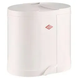Wesco Ökosammler 170 - Abfallsammler in Weiß - Haushaltszubehör: 2x15 L Volumen, umweltfreundlicher Kunststoff und Made in Germany – ideal für eine saubere und organisierte Küche.