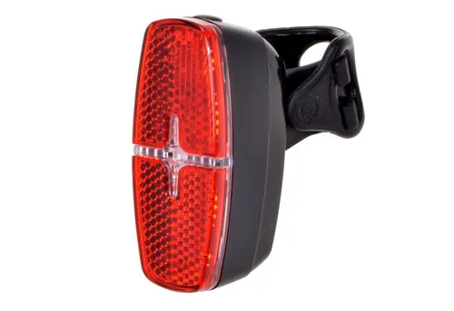 Filmer Fahrrad-Rücklicht Fahrrad LED Rücklicht Batterie Licht Hinten, Fahrrad-Lampe StVZO Beleuchtung Halterung Licht Hinten