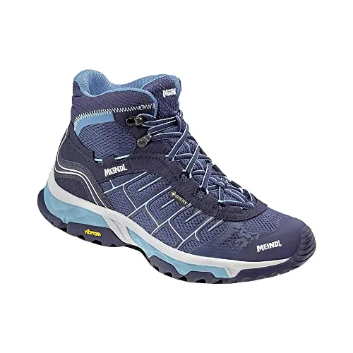 Meindl Finale Lady Mid GTX Marine/Petrol - 6/39.5 - Wanderschuhe mit GORE-TEX Futter für wasserdichte Atmungsaktivität, ideal für anspruchsvolle Wanderungen.